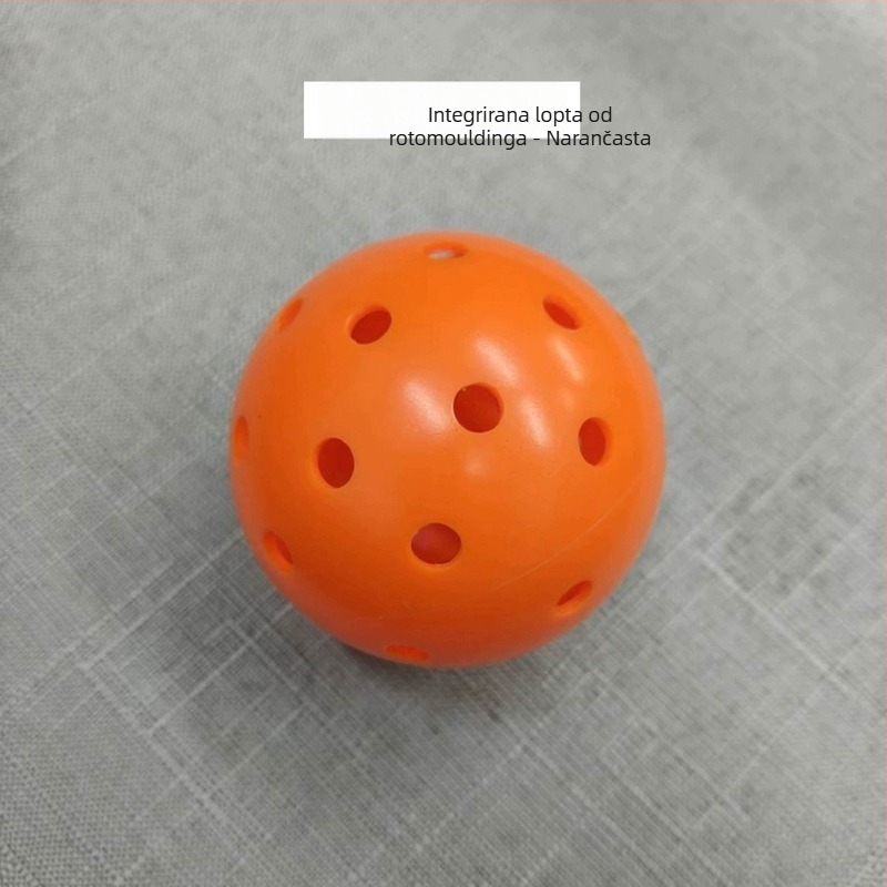 Vanjska pickleball lopta, PE materijal, 40 rupa, rotomoldirana, 24 g