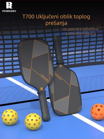 Pickleball raketa Devils od ugljičnih vlakana - 230 g