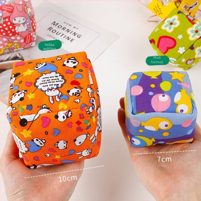 Dječji sandbagovi za bacanje – platno, 2 kom, uzrast 4–6 godina (Materijal: platno • Količina: 2 kom • Dob: 4–6 godina)