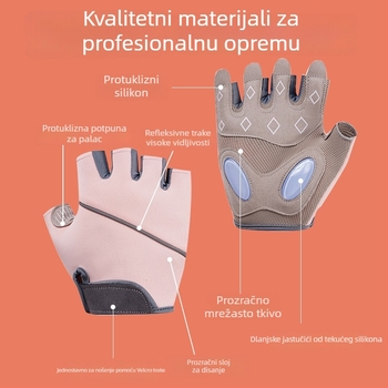 Baseball rukavice s zaštitom dlana, poliestersko vlakno, marka Sailing, univerzalno za trening