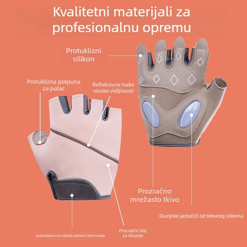 Baseball rukavice s zaštitom dlana, poliestersko vlakno, marka Sailing, univerzalno za trening