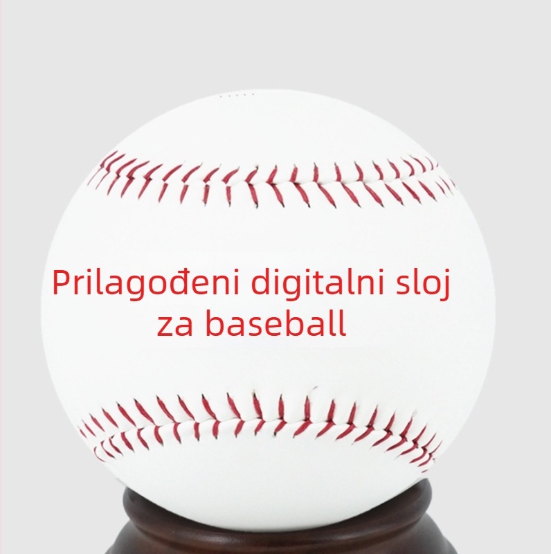 Otidas baseball lopta s logom vlastoručno potpisanog portreta, PVC materijal, sitotisk i reljefni tisak, mogućnost prilagodbe