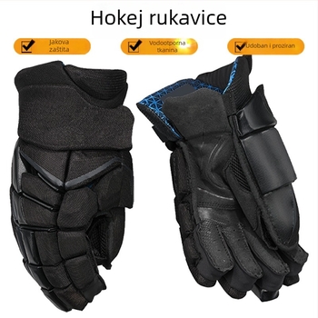 Odrasle rukavice za hokej na ledu, zaštita dlana, poliester vlakna, otporne na habanje, paket od 20 komada