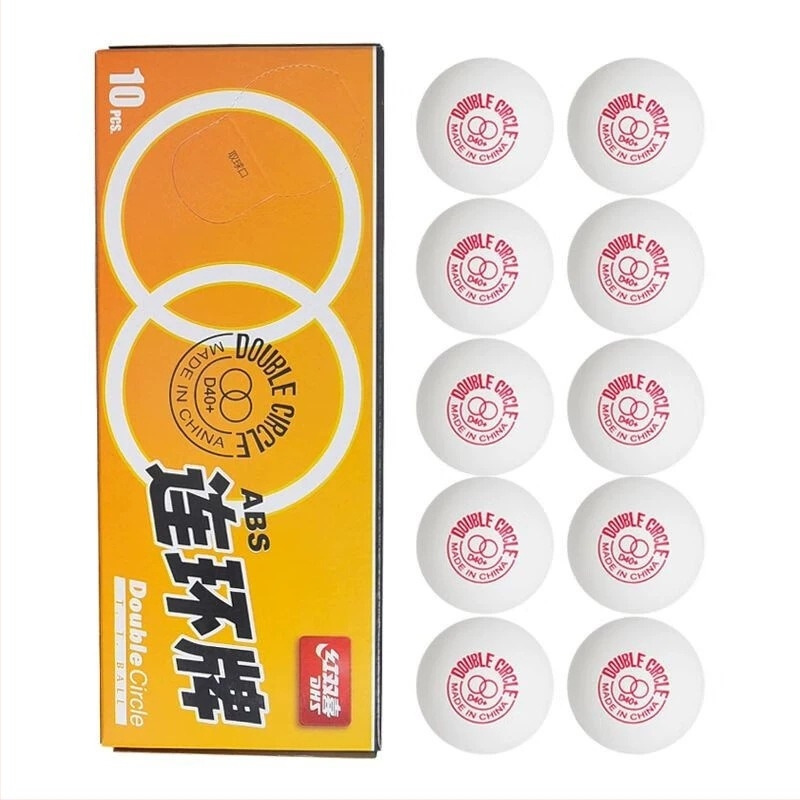 Dhs lopte za stolni tenis - ABS materijal, 120 komada, za trening (stolni tenis i badminton)
