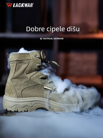 Lackwar Storm Desert Thin Outdoor Taktičke Čizme – Za planinarenje i borbenu obuku, Poliester, Odrasli, Unisex