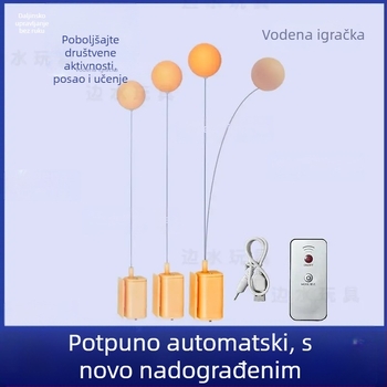 Električna daljinski upravljana lopta za stolni tenis s podesivom tvrdom i elastičnošću, brzim i sporim načinom te visokom frekvencijom.