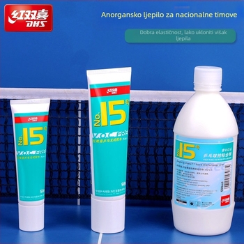 Lijepilo za stolni tenis - anorgansko ljepilo za lijepljenje gume, 50 ml, DHS (Double Happiness)