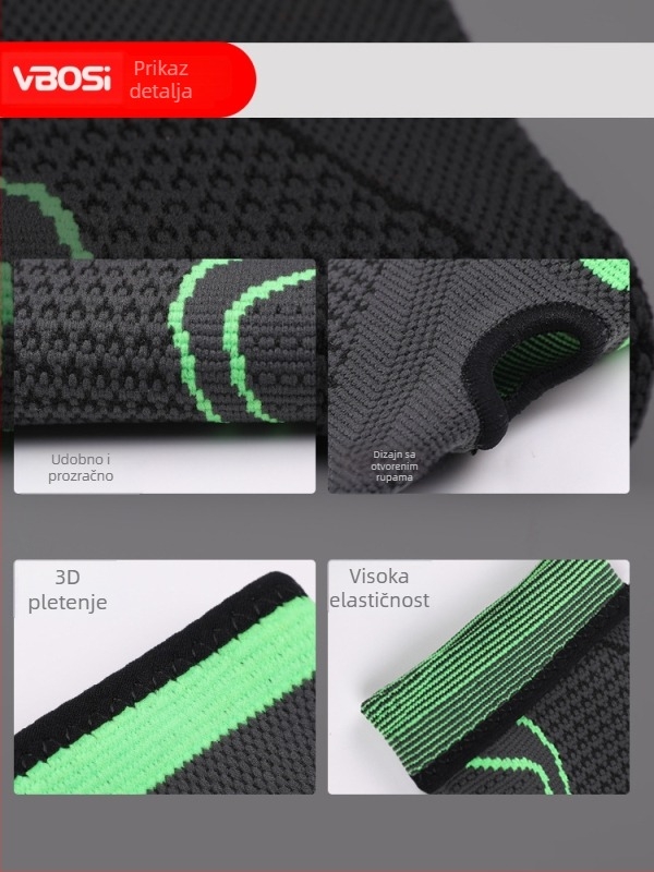 Palm Guard zglobna zaštita — upija znoj, prozračna najlonska tkanina; za dizanje utega, skakanje konopcem, vožnju biciklom