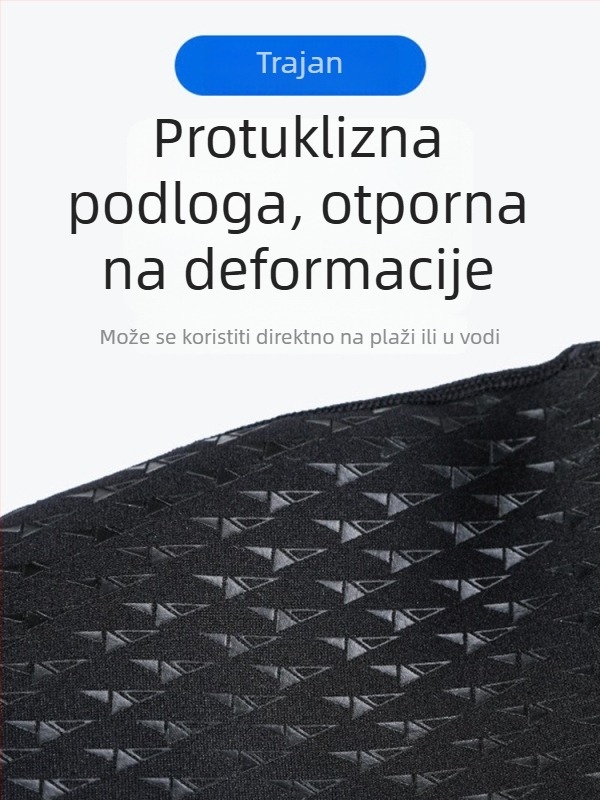 Sbart/Shabbat ronilačke čarape, 3 mm neopren, 90% neopren / 10% najlona, otporne na rezanje, protuklizne
