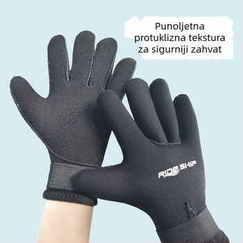 Dječje neopren rukavice za ronjenje 3 mm, tople, vodootporne i otporne na ogrebotine