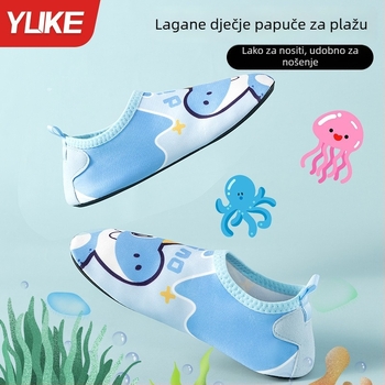 Dječje cipele za hodanje uz rijeku, gornji dio od najlona + kože, EVA potplat, gumena srednja podloga, prozračne