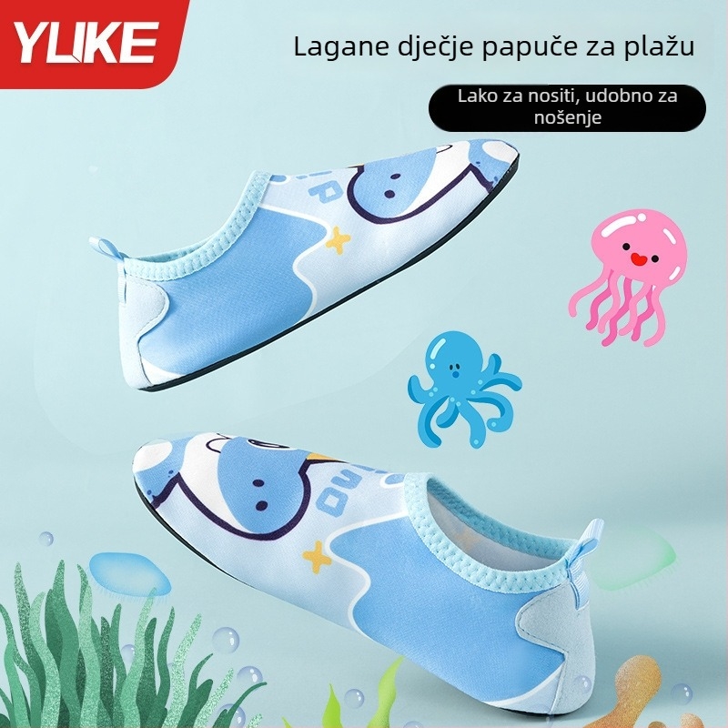 Dječje cipele za hodanje uz rijeku, gornji dio od najlona + kože, EVA potplat, gumena srednja podloga, prozračne