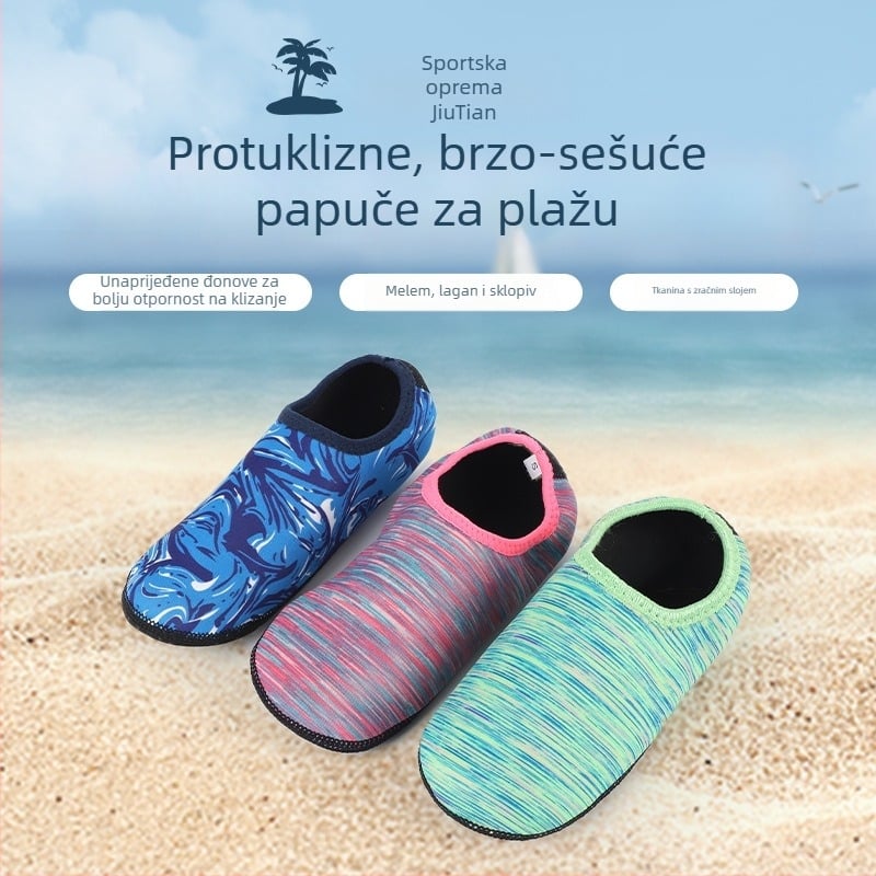 Unisex Lycra vodene tenisice za snorkeling - protuklizna potplata, brzo sušenje, meka potplata