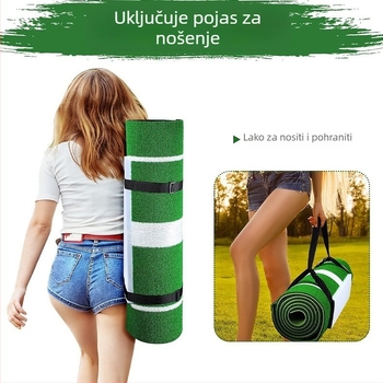 EVA podloga za trening bejzbola i softballa — prijenosna protuklizna podloga za udarce, prilagođeni logotip, privatna oznaka dostupna