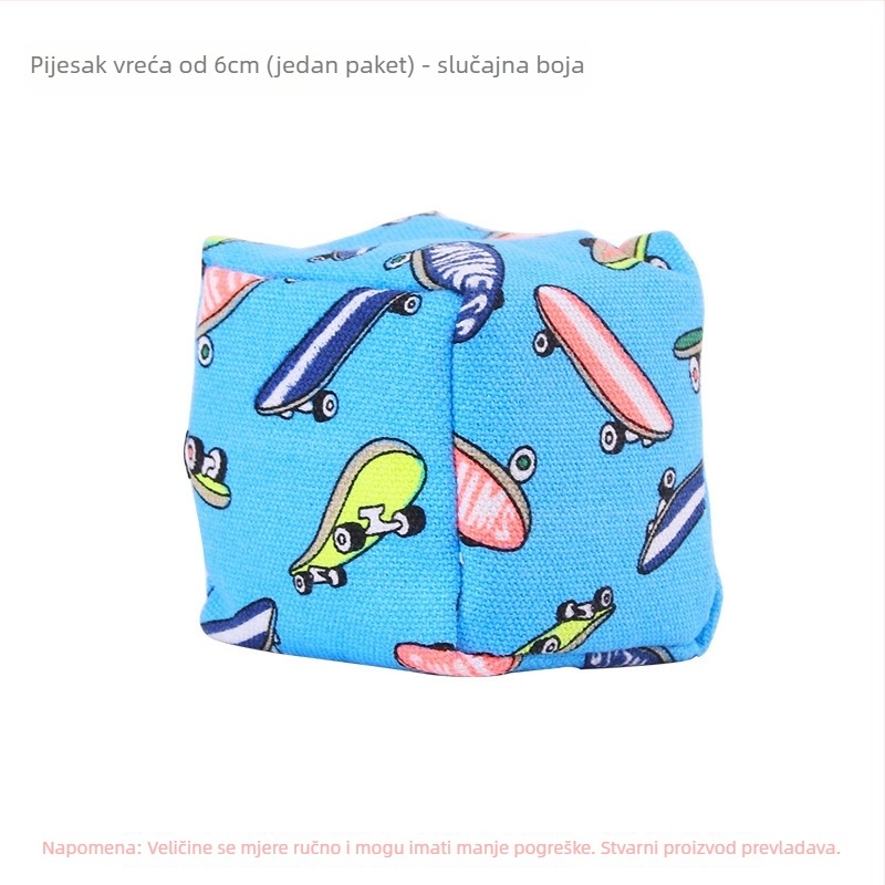 Plastična igračka za bacanje s vrećom pijeska i gumom loptom za koordinaciju ruka-oko i razvoj osjetila (14+).