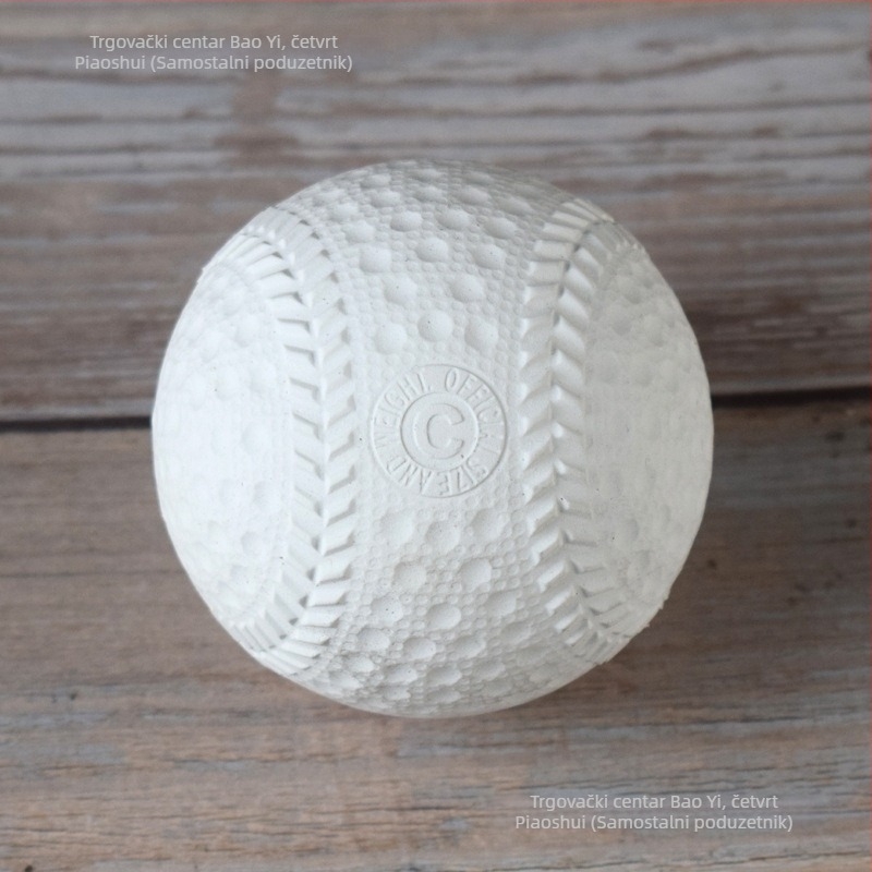 Mekana šuplja gumena baseball lopta za trening — Materijal: svila cvijeta; Namijenjeno djeci; Kategorija: baseball