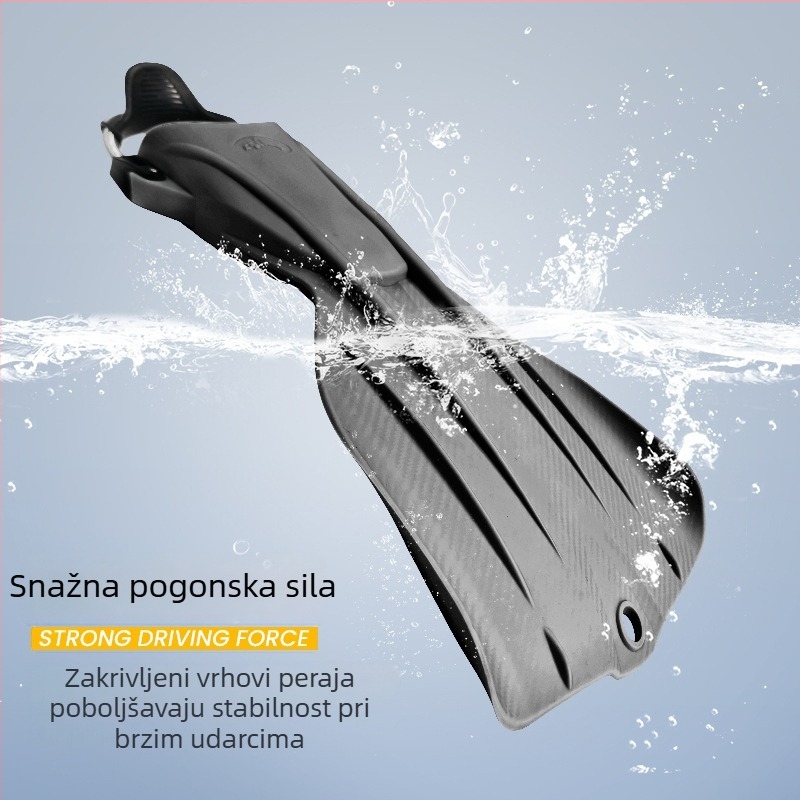 Duge ronilačke peraje s podesivim oprugama – profesionalna oprema za duboko ronjenje, snažan potisak