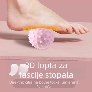 Joga masaža fascia lopta, neinflirana, težina 65 g, materijal: Drugo, podrijetlo: Zhejiang