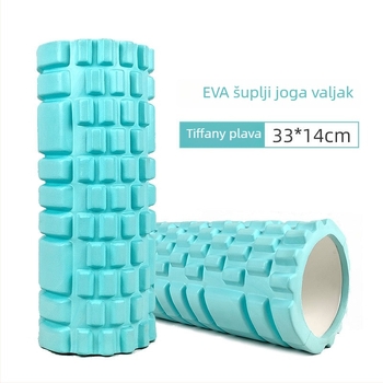 YOUSU Pomoć za jogu: Mace EVA pjena, šuplja cijev, masaža mišića i opuštanje, 3D dizajn