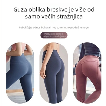 Joga rastezljiva traka — poliester otporni pojas za jačanje gluteusa, trening čučnjeva i stražnjice