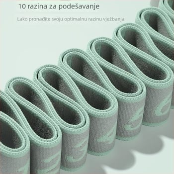 Ženska joga elastična traka – otvaranje ramena i rastezanje leđa, traka za napetost i trening
