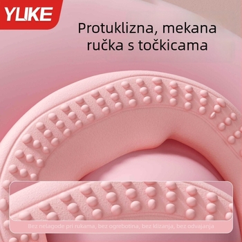 Silikonski otporni pojas u obliku osam za fitness, oblikovanje tijela