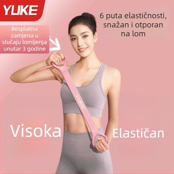 Silikonski otporni pojas u obliku osam za fitness, oblikovanje tijela