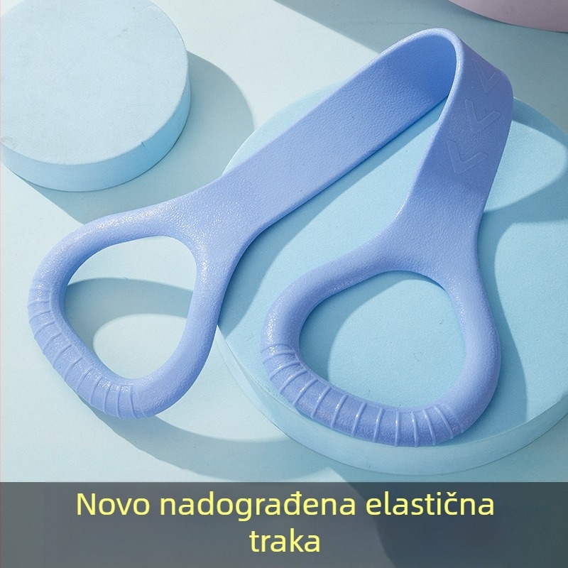 Napinjač oblika osam za jogu – elastični pojas za kućnu upotrebu, fitness oprema za žene, otvaranje ramena i oblikovanje leđa