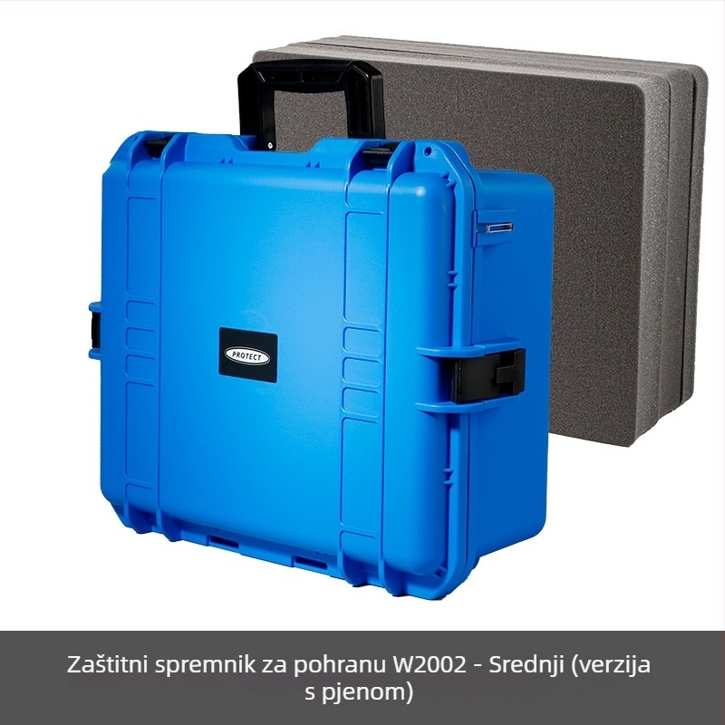 Plastična kutija za alat, zaštitna kutija za pohranu alata za električare, vozila i precizne instrumente