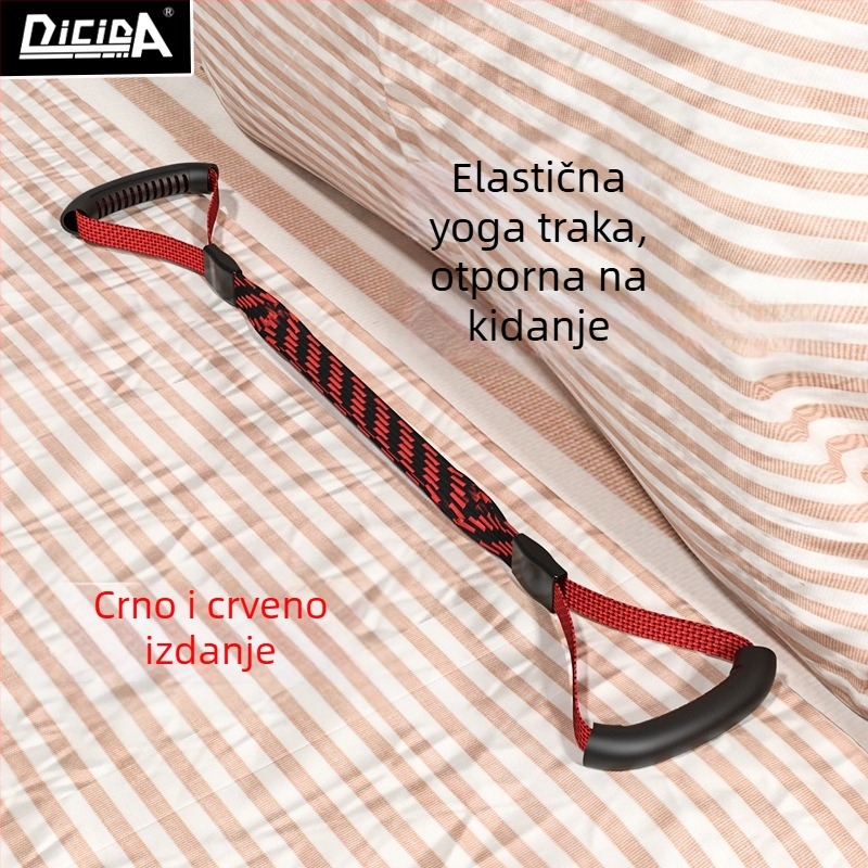 DICIDA latex traka otpora za jogu i istezanje leđa – debela elastična traka, izdržljiv dizajn