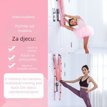 Aerial Yoga Sling za kućnu upotrebu, ABS joga uže s kukama, Haodong