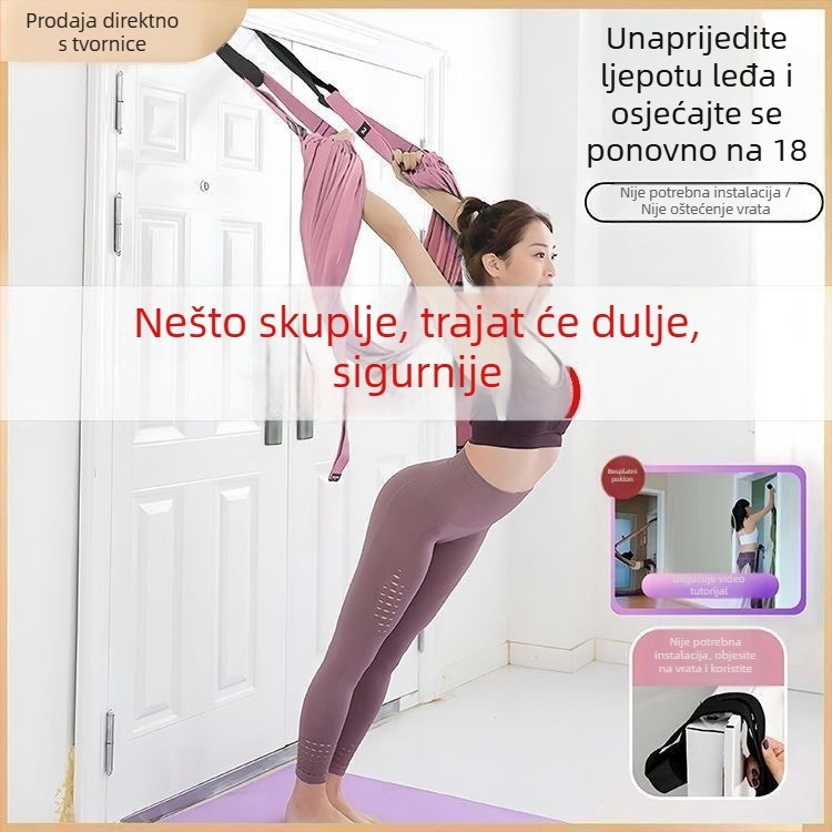 Aerial Yoga Sling za kućnu upotrebu, ABS joga uže s kukama, Haodong