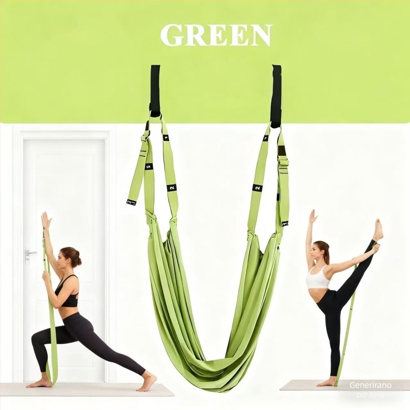 Aerial Yoga Sling za kućnu upotrebu, ABS joga uže s kukama, Haodong