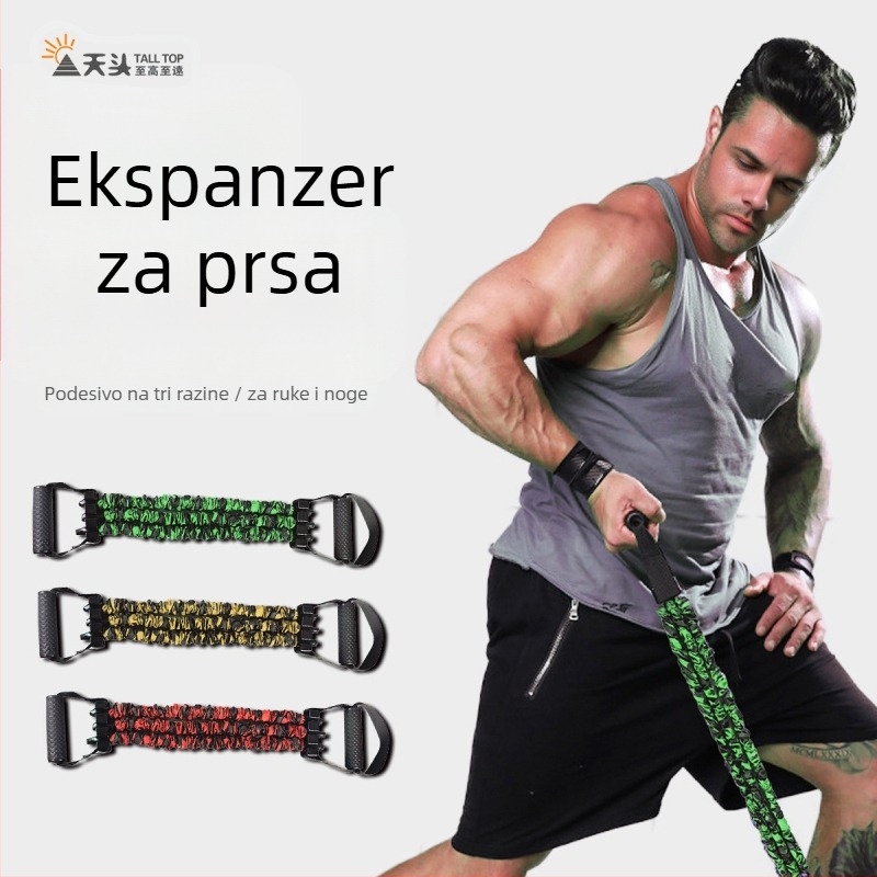 Proširivač prsa s otporom trakom za trening prsnih i trbušnih mišića