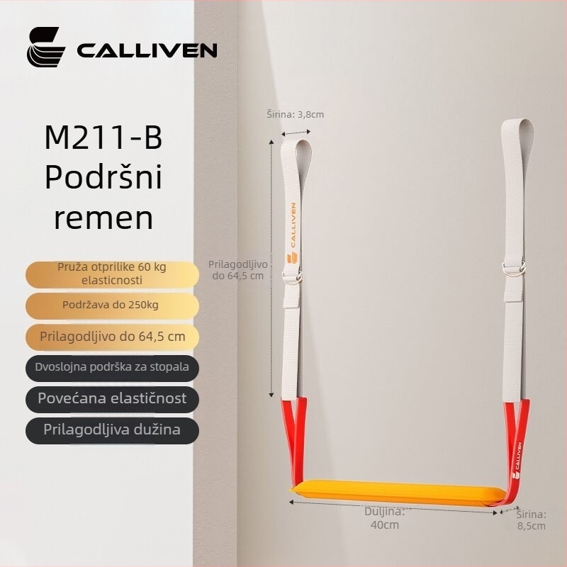 Calliven napinjač za zgibove – kućni viseći pojas za trening snage, model FZD001, materijal TPE, za odrasle