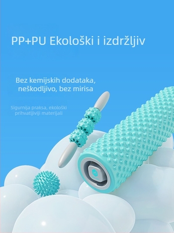 Držač od pjenastog valjka za opuštanje mišića, masaža listova, joga oprema, valjak za noge, fitness mace