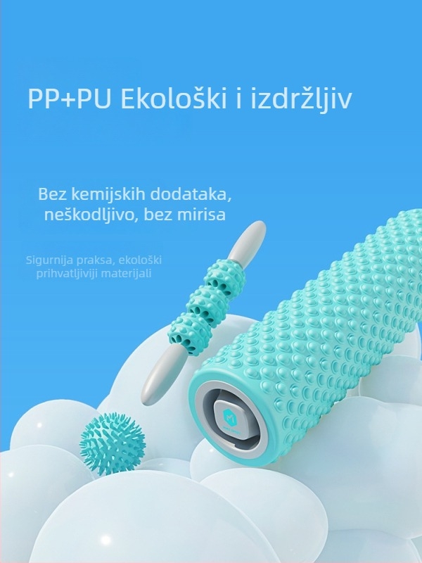 Držač od pjenastog valjka za opuštanje mišića, masaža listova, joga oprema, valjak za noge, fitness mace