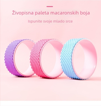 Joga kotač s podrškom za povratno savijanje i Pilates prsten – Jin Kai, Yiwu