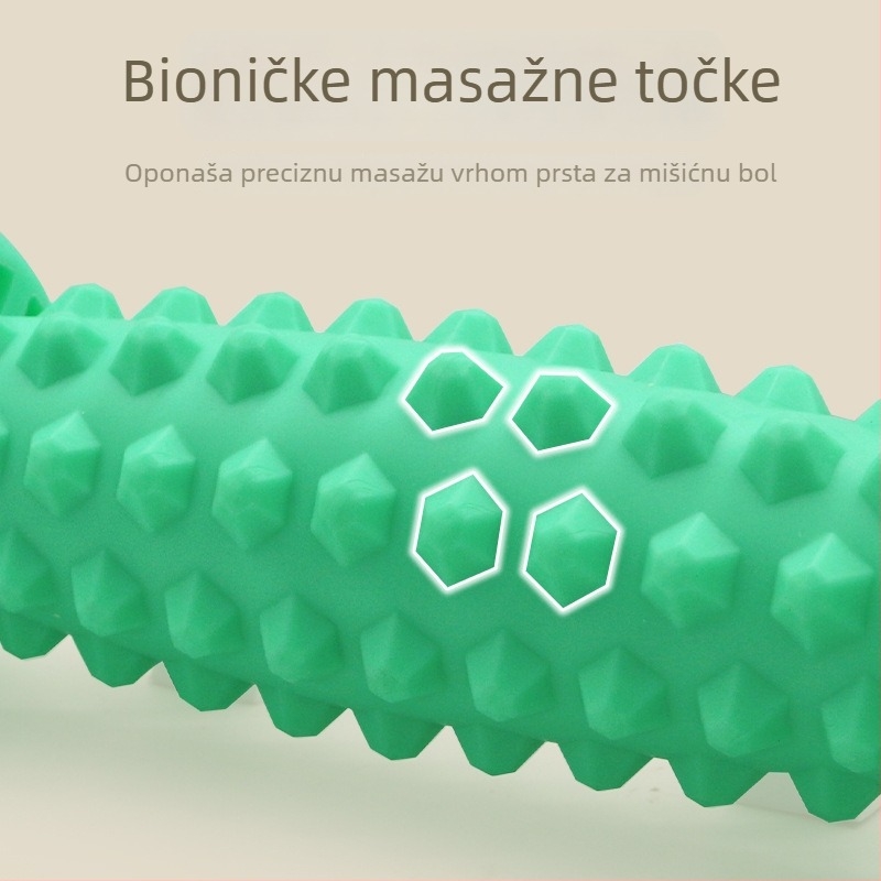Valjak za masažu stopala s kolom plantar fascia, opuštanje mišića stopala, trener plosnog luka, joga masaža stopala