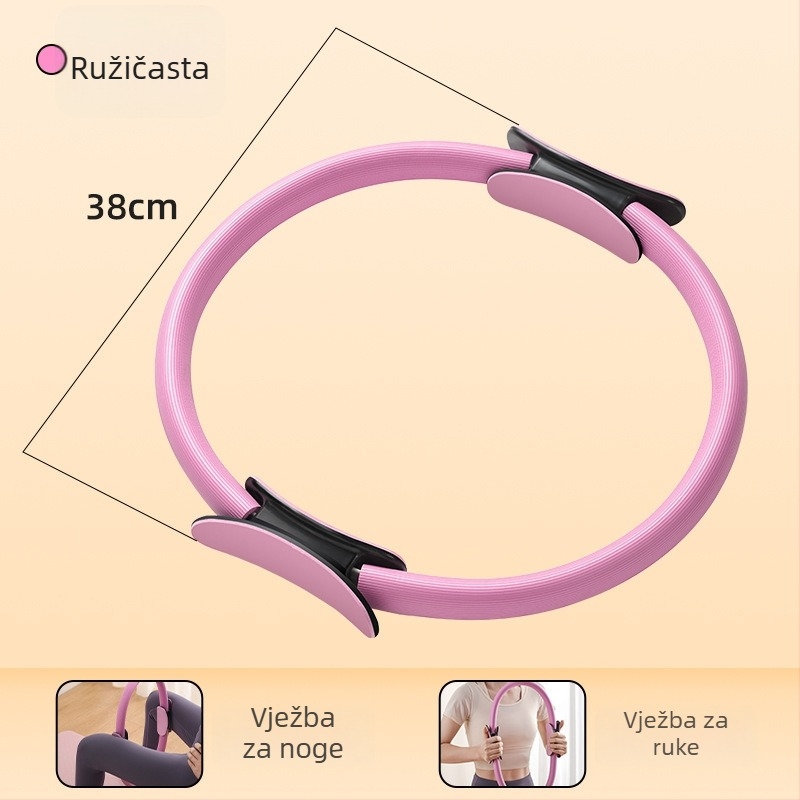 Yoga prsten otpora – pomoć za jogu, fitness oprema, za početnike, podrijetlo Zhejiang