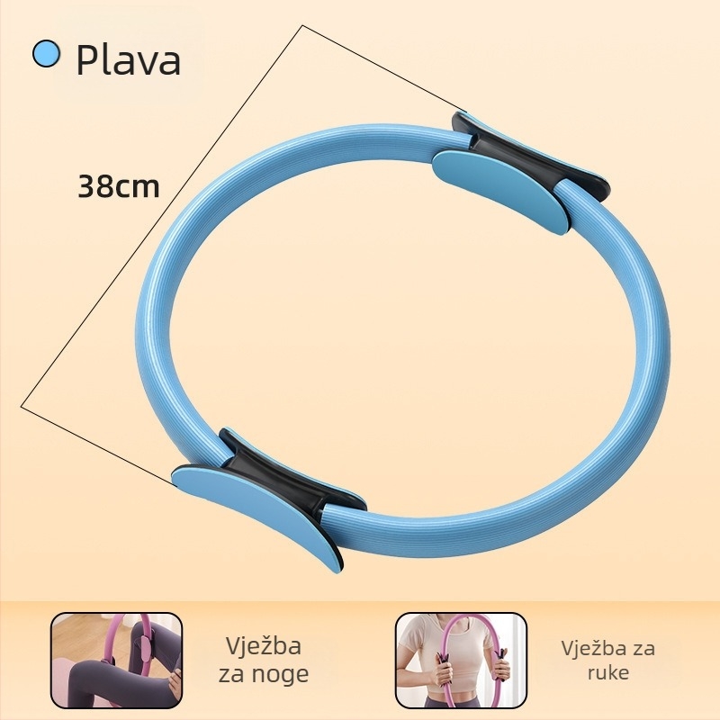 Yoga prsten otpora – pomoć za jogu, fitness oprema, za početnike, podrijetlo Zhejiang