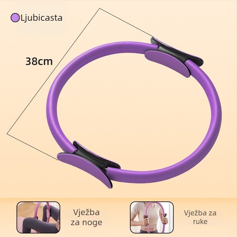 Yoga prsten otpora – pomoć za jogu, fitness oprema, za početnike, podrijetlo Zhejiang