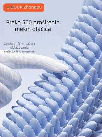 Meki bodljasti valjak za masažu stopala – BZ05 valjak za luk stopala, opuštanje mišića (pomagalo za jogu)