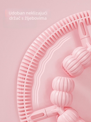 Uredaj za mršavljenje nogu – prstenasti masažni valjak za list, 32 kotača, ABS, QT