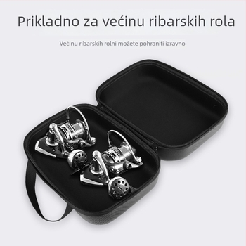 Ambusher EVA vodootporna tvrda torbica za skladištenje role za morski ribolov – pohranjuje mamce, najlone i role