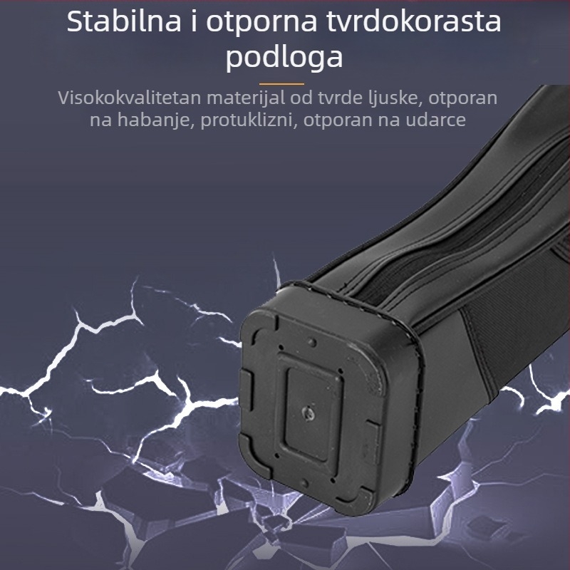 Kaisen torba za štapove s tvrdom kućištem, naramenica, najlon materijal, vodootporna