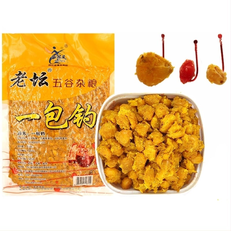 Western Style granule za ribolov – 1 paket; Sastojci: kukurica, pšenica; Za šarane i druge šaranske vrste