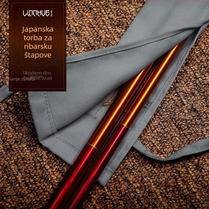 Torba za ribarski štap, pamuk tkanina, japanskog stila, debela tkanina (Brand: LINNHUE/Lake; Materijal: pamuk; Tip: torba za štap)