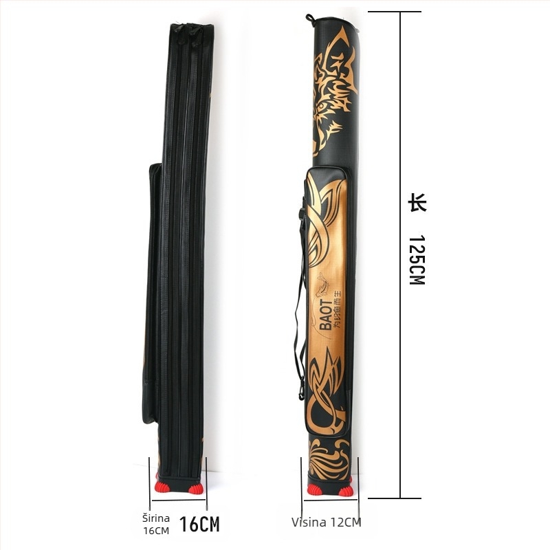 Jednostruka EVA torba za štapove, vodootporna i prijenosna, višenamjenska oprema za ribolov