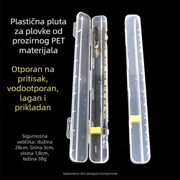 Pravokutna debela svijetleća kutija za pohranu plutova – plastika, otporna na padove i pritisak